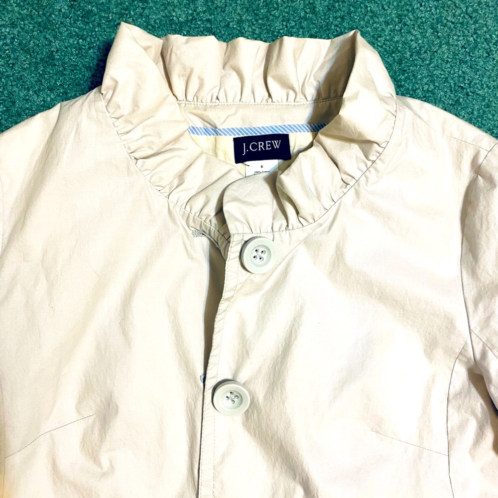 Fall Or Spring Light Jacket. Light Tan. Jcrews. - image 2